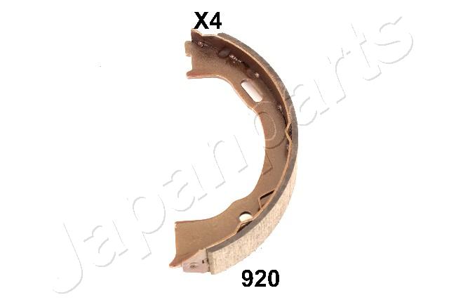 4 GANASCE FRENO DI STAZIONAMENTO POSTERIORE JAPANPARTS JEEP