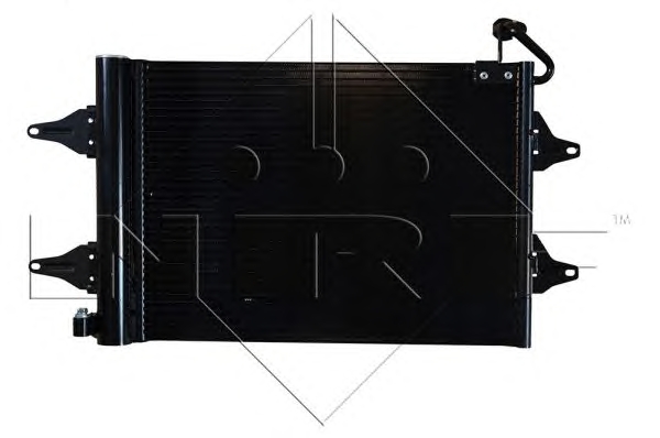 1 CONDENSATORE NRF SEAT, SKODA, VW