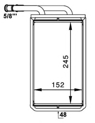 Foto Radiatore Riscaldamento NRF 54234