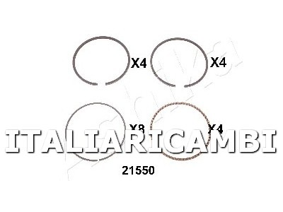 1 KIT FASCE ELASTICHE  ASHIKA 