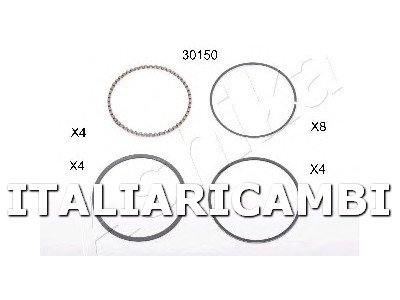 1 KIT FASCE ELASTICHE  ASHIKA 
