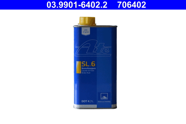 1 LITRO LIQUIDO FRENI DOT 4 ATE 