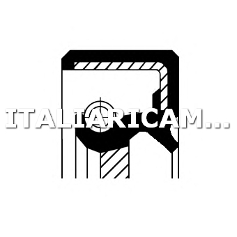 1 PARAOLIO ALBERO A CAMME  DX CORTECO 