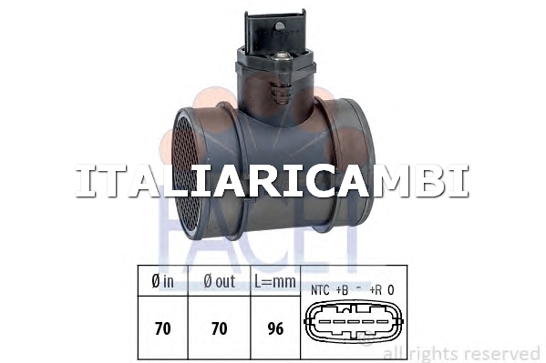 1 DEBIMETRO  FACET FIAT, ALFA ROMEO, OPEL