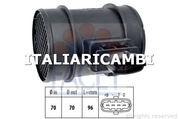 1 DEBIMETRO  FACET FIAT, ALFA ROMEO, SUZUKI, SAAB, OPEL, CHEVROLET