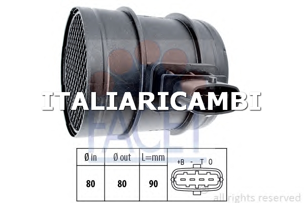 1 DEBIMETRO  FACET FIAT, CITROËN, ALFA ROMEO, SAAB, PEUGEOT