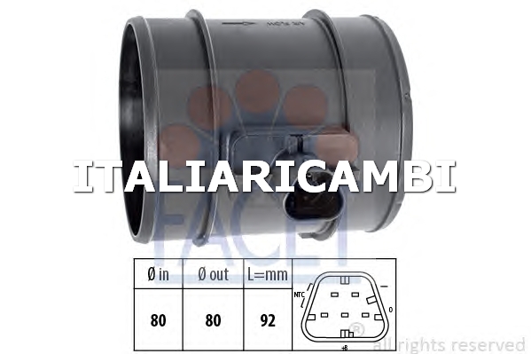 1 DEBIMETRO  FACET OPEL, CHEVROLET