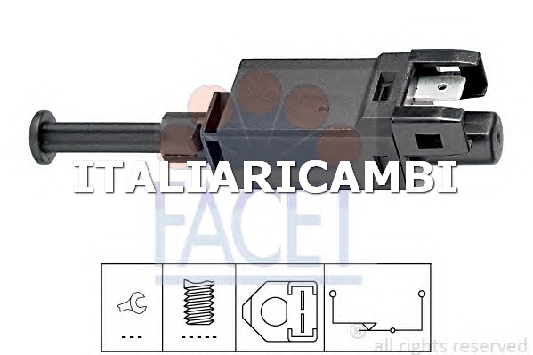 1 INTERRUTTORE LUCE FRENO  FACET FORD, VW, SKODA, SEAT