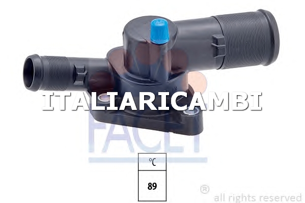 1 VALVOLA TERMOSTATICA FACET 7.8192