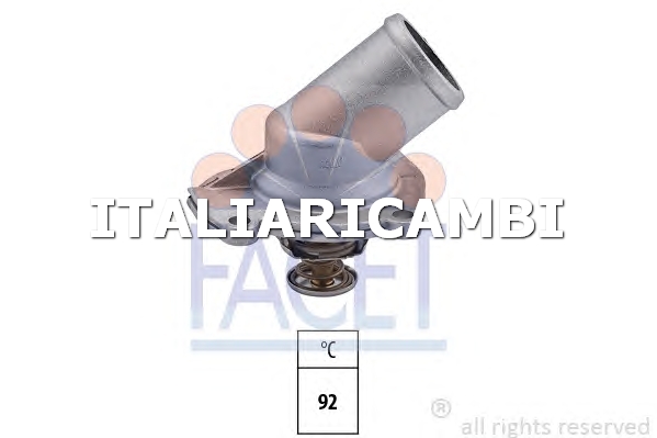 1 VALVOLA TERMOSTATICA FACET 7.8653