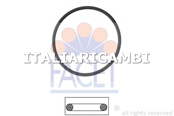 1 GUARNIZIONE TERMOSTATO  FACET FIAT, ALFA ROMEO, OPEL, DAEWOO, HOLDEN