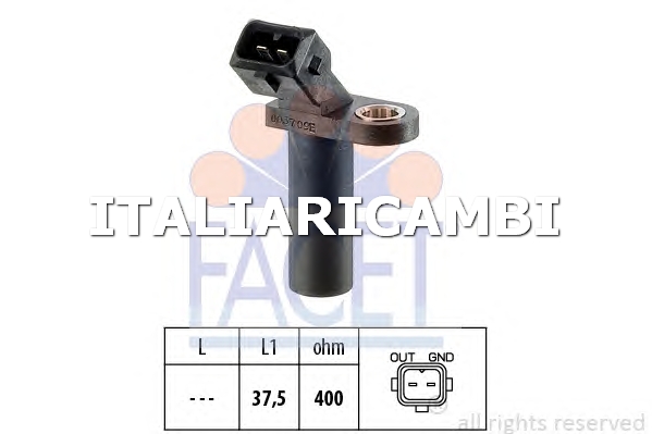 1 GENERATORE DI IMPULSI ALBERO A GOMITI  FACET FORD, MAZDA