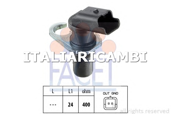 1 GENERATORE DI IMPULSI ALBERO A GOMITI  FACET FIAT, CITROËN, PEUGEOT