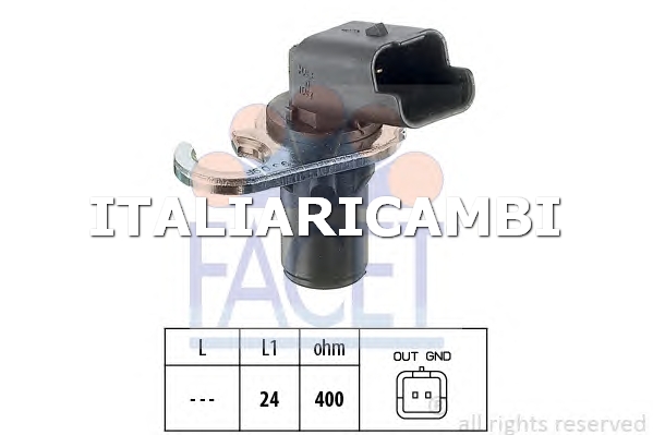 1 GENERATORE DI IMPULSI ALBERO A GOMITI  FACET FIAT, CITROËN, SUZUKI, PEUGEOT