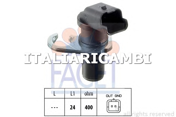 1 GENERATORE DI IMPULSI ALBERO A GOMITI  FACET CITROËN, RENAULT, PEUGEOT