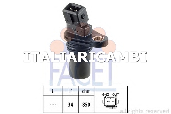 1 SENSORE GIRI MOTORE  FACET SMART, MITSUBISHI