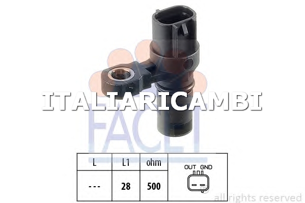1 SENSORE GIRI CAMBIO AUTOMATICO  FACET SUZUKI, OPEL, KIA, HOLDEN