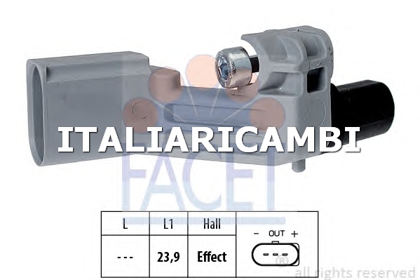 1 GENERATORE DI IMPULSI ALBERO A GOMITI  FACET VW, SKODA, SEAT, MITSUBISHI