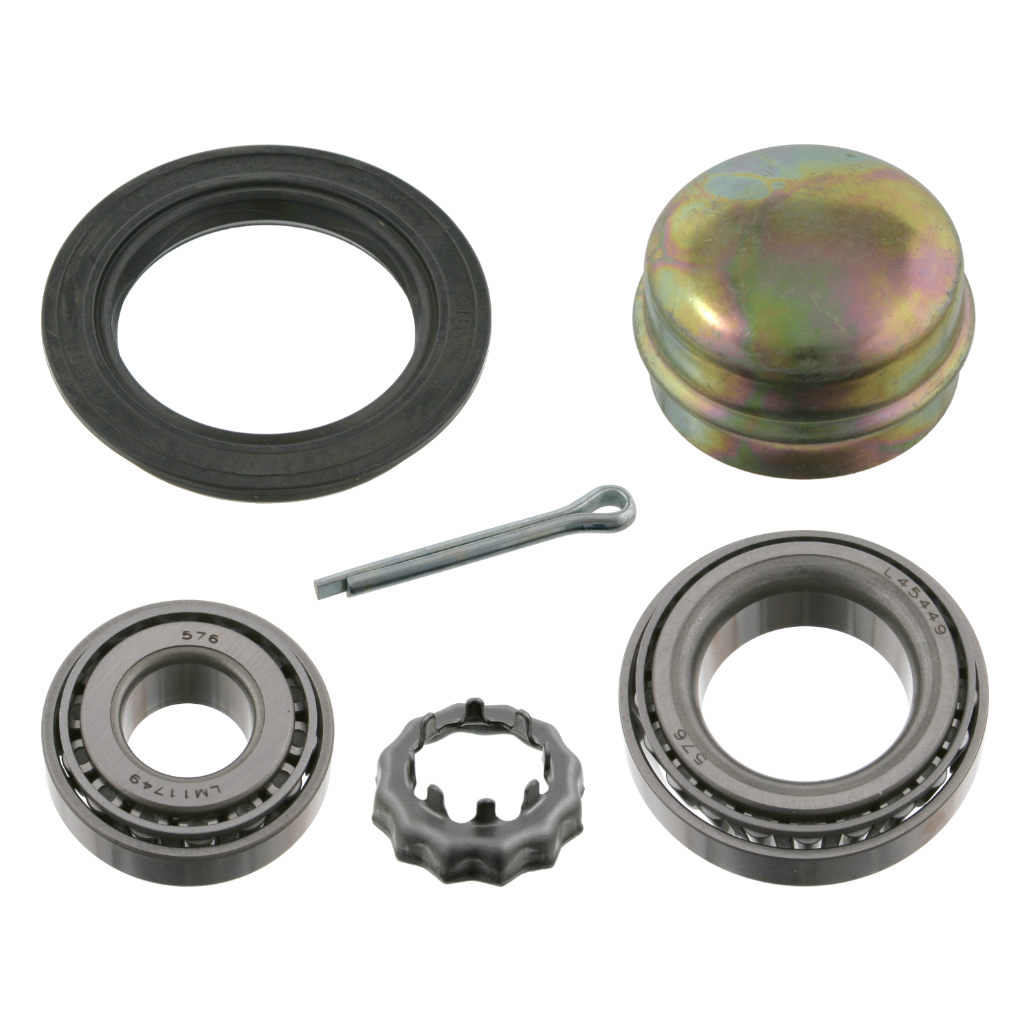 1 KIT CUSCINETTO RUOTA POSTERIORE FEBI BILSTEIN VW, SEAT, AUDI
