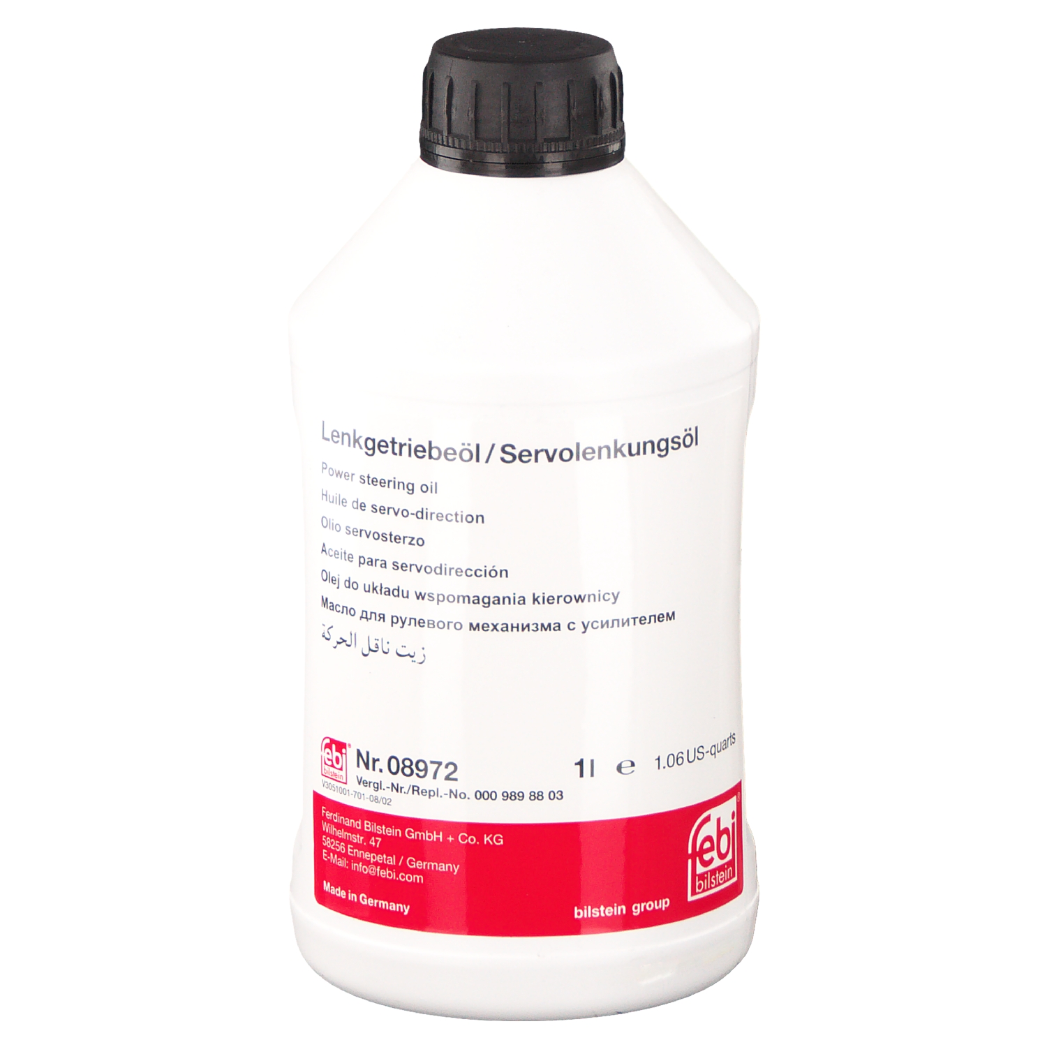 1 OLIO SCATOLA GUIDA FEBI BILSTEIN IVECO, VW, MERCEDES-BENZ, DODGE, CHRYSLER