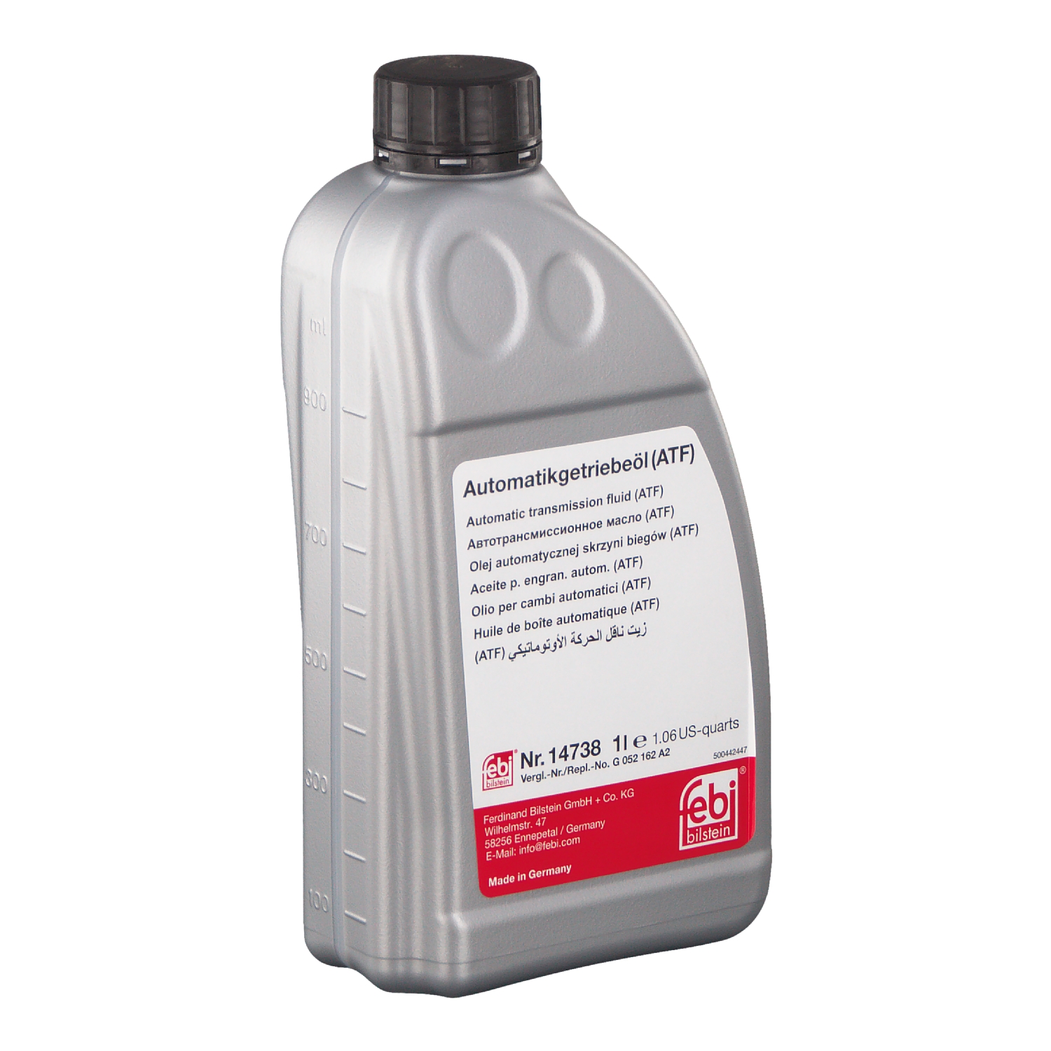 1 OLIO CAMBIO AUTOMATICO FEBI BILSTEIN HYUNDAI, CITROËN, VW, TOYOTA, VAUXHALL, SKODA, SEAT, PORSCHE, PEUGEOT, OPEL, MINI, MERCEDES-BENZ, KIA, JAGUAR, HONDA, BMW, AUDI