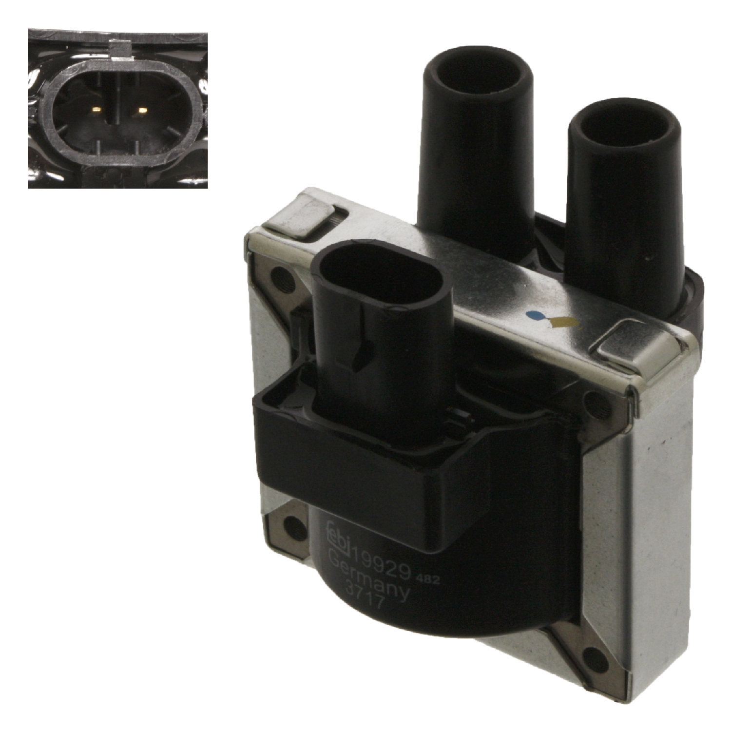 1 BOBINA D'ACCENSIONE FEBI BILSTEIN FIAT, ALFA ROMEO, LANCIA, TESLA