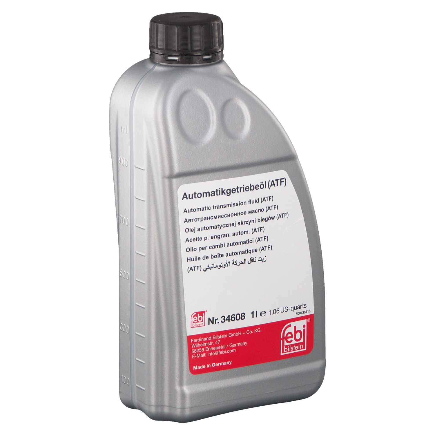 1 OLIO CAMBIO AUTOMATICO FEBI BILSTEIN HYUNDAI, FORD, VW, PORSCHE, ROLLS-ROYCE, MASERATI, LAND ROVER, JAGUAR, BMW, BENTLEY, AUDI, ASTON MARTIN