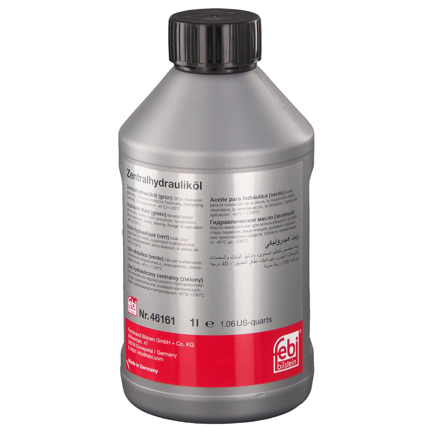 1 OLIO SISTEMA IDRAULICO SENTRALE FEBI BILSTEIN HYUNDAI, FORD, VW, VOLVO, VAUXHALL, SKODA, SEAT, SAAB, PORSCHE, OPEL, MINI, LAND ROVER, CHRYSLER, BMW, AUDI