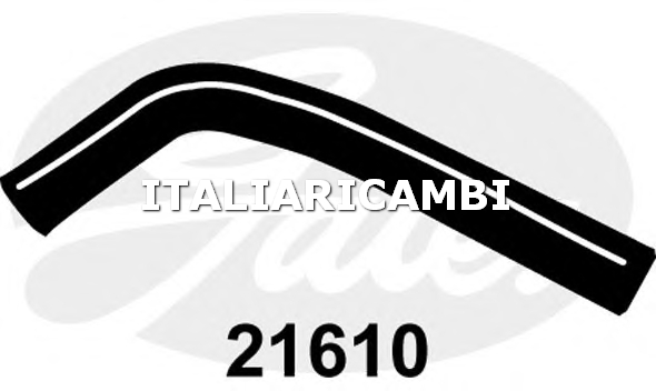 1 FLESSIBILE RADIATORE INFERIORE GATES MAZDA, MITSUBISHI