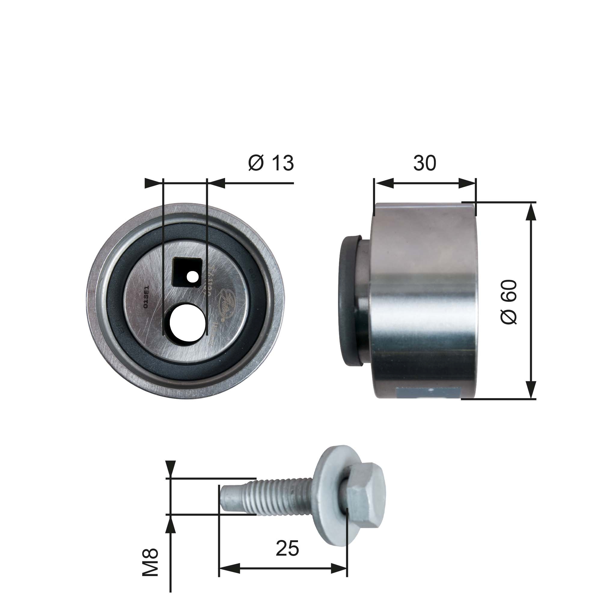 1 TENDITORE CINGHIA DISTRIBUZIONE GATES T41139