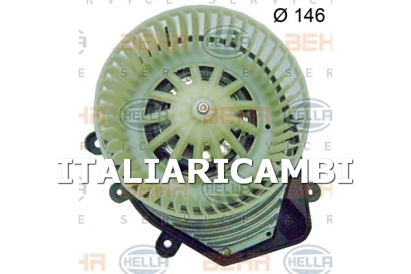 1 VENTILATORE ABITACOLO  SX HELLA VW, SKODA, AUDI