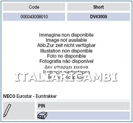 1 LEVA DEVIO GUIDA MAGNETI MARELLI IVECO