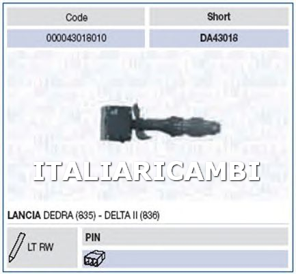 1 LEVA DEVIO GUIDA MAGNETI MARELLI LANCIA