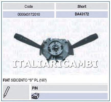 1 LEVA DEVIO GUIDA MAGNETI MARELLI FIAT