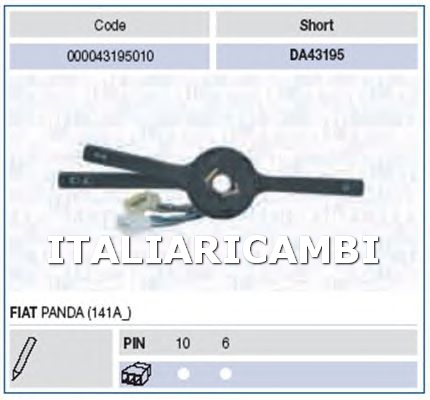 1 LEVA DEVIO GUIDA MAGNETI MARELLI FIAT