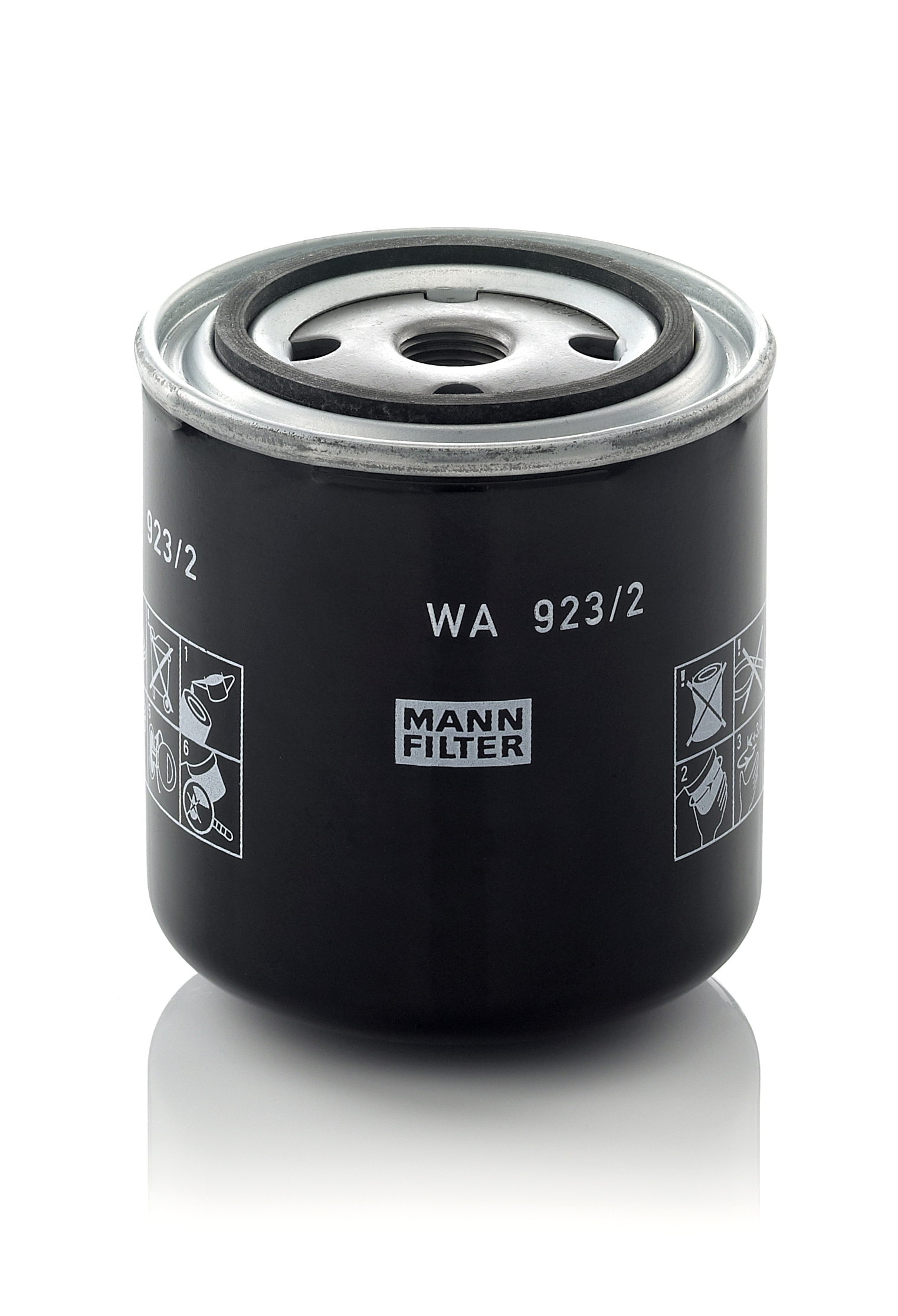 1 FILTRO REFRIGERANTE  MANN-FILTER 