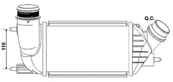 1 INTERCOOLER NRF 30242
