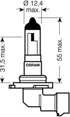1 LAMPADINA FENDINEBBIA  OSRAM 