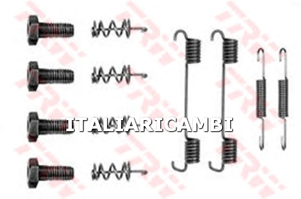 1 KIT ACCESSORI GANASCE DI STAZIONAMENTO  POSTERIORE TRW MERCEDES-BENZ