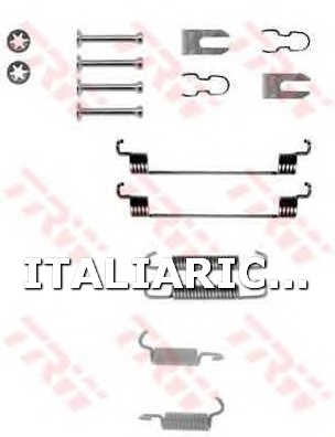 1 KIT ACCESSORI GANASCE FRENO  POSTERIORE TRW FIAT