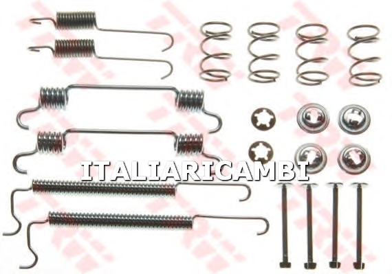 1 KIT ACCESSORI GANASCE FRENO  POSTERIORE TRW DAEWOO, CHEVROLET