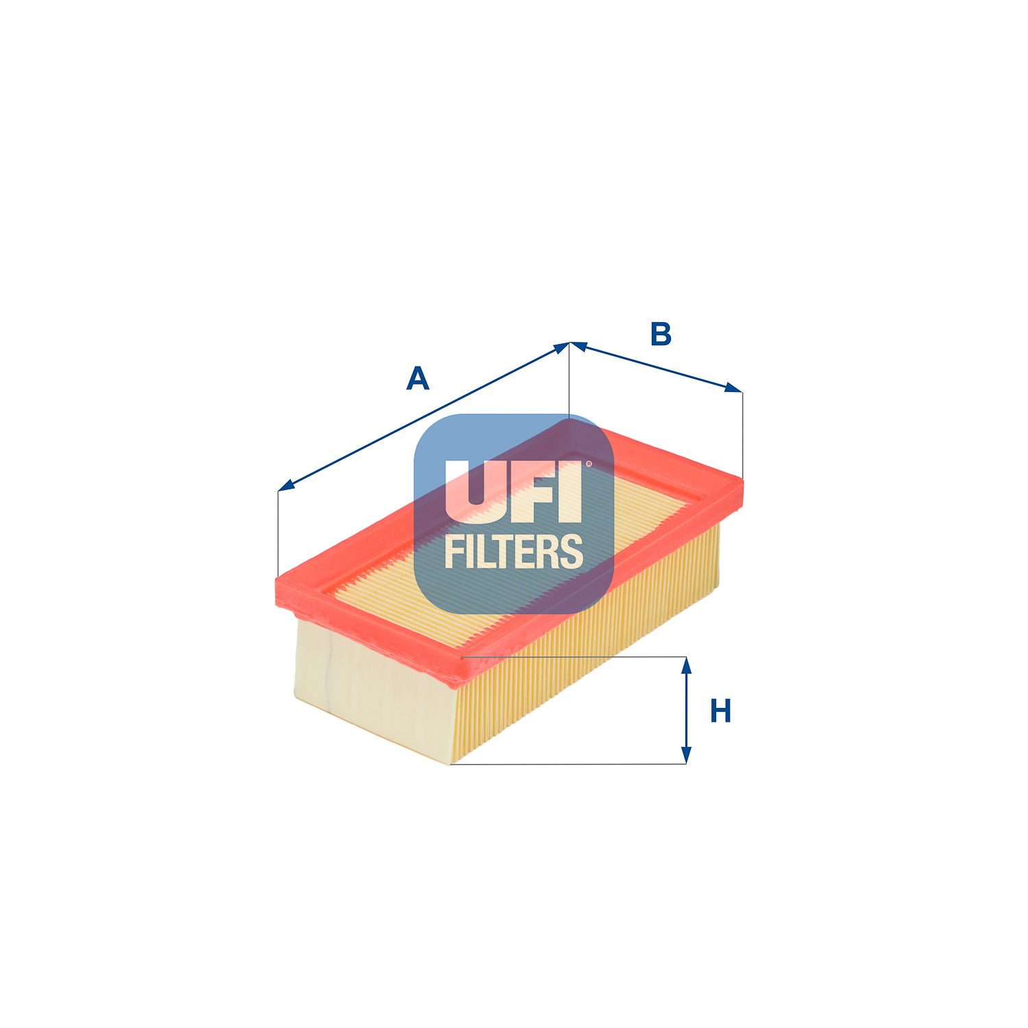 1 FILTRO ARIA UFI AUTOBIANCHI, FIAT, LANCIA