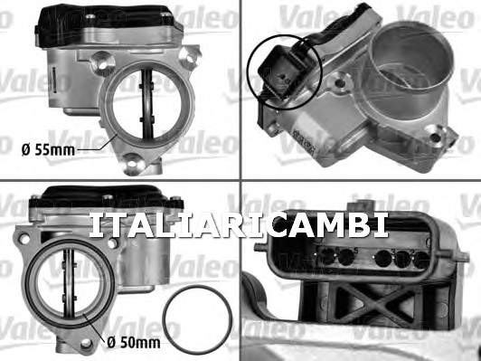 1 CORPO FARFALLATO  VALEO RENAULT