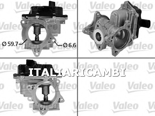 1 VALVOLA EGR  VALEO VW, SUZUKI, CHRYSLER