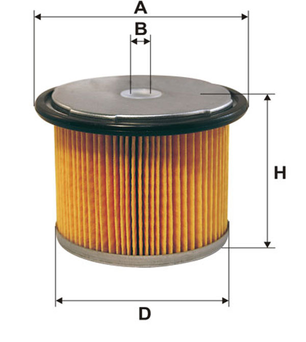 1 FILTRO GASOLIO  WIX FILTERS HYUNDAI, FIAT, CITROËN, PEUGEOT, AC