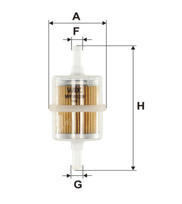 1 FILTRO BENZINA  WIX FILTERS AC